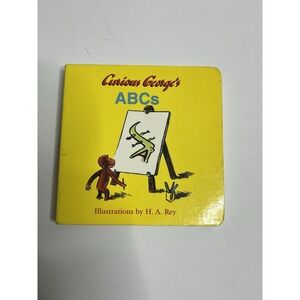 Curious George's ABCs Children's Hardcover Book By H.A. Rey